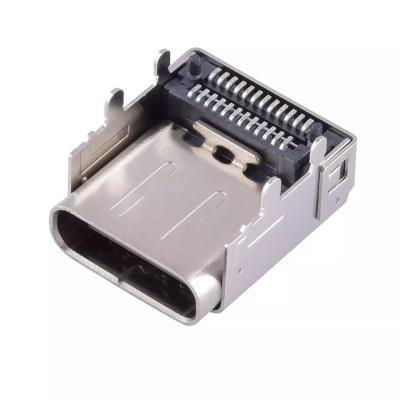 China SUS301 USB Type C Connectors 24Pin Heighten Type CH3.4 Lengthen for sale