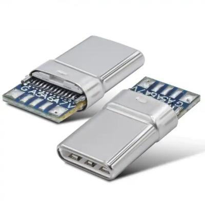 Китай PD 3.0 USB 3.1 Type C Мужской разъединитель 5 штифтов Сварщик для самодельного изготовления кабеля USB C продается