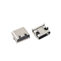 中国 マイクロUSBのタイプCのコネクター6 Pin SMD 3.1mm女性SMT 販売のため