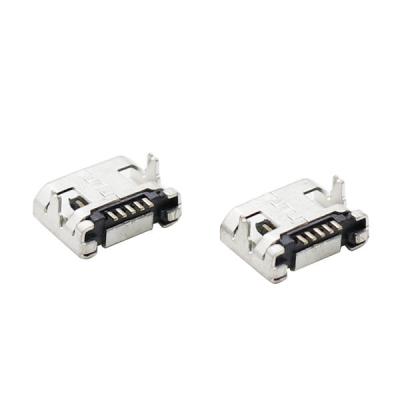 Chine ÉÉpinglergler 5 PLONGENT connecteur femelle d'USB B de lancement micro du connecteur 7.2mm d'USB le mini à vendre