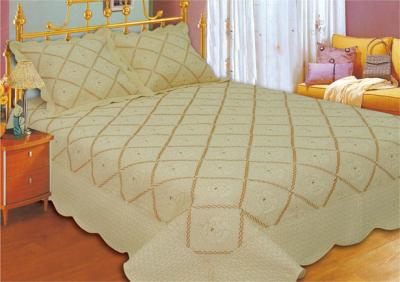 China Household Bedroom Embroidery Quilt Kits No Bleaching With Machine Made Technics for sale