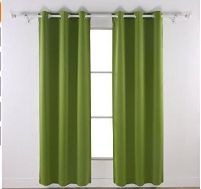 China Customized Design Bedroom Window Curtains , Household Large Window Curtains for sale