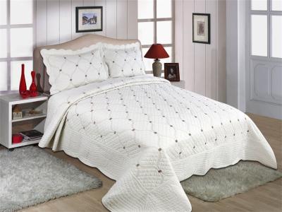 China Fade Resistant Quilts With Embroidery , 160x240 / 220x240cm Cotton House Quilt Covers for sale