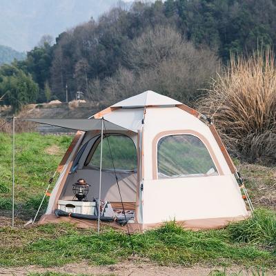 China Right tie type 2023 2-4person custom made luxury tent reliable quality inflatable dome camping outdoor waterproof glamping tents for sale for sale