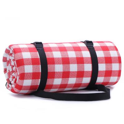 China Wholesale Custom Waterproof Sandfree Blanket Custom Mat Multilayer Beach Blanket Travel Foldable Picnic Blanket 2023 Portable Outdoor Picnic Blanket With Straps for sale