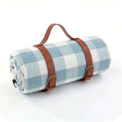 China Portable Outdoor Picnic Blanket Cloth Waterproof Outdoor Picnic Blanket Foldable Printed Plaid Oxford Camping Mat for sale