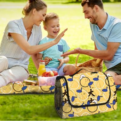 China Portable Outdoor Picnic Blanket and Picnic Blanket Extra Large Sand Proof and Waterproof Portable Beach Mat for Camping Hiking Festivals for sale