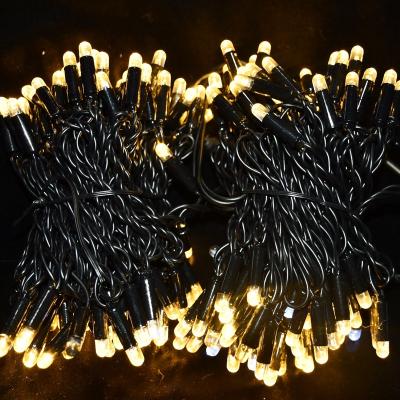 China rgb led light outdoor waterproof Christmas lighting IP65 decorative string garland led electric string garland customizable for sale