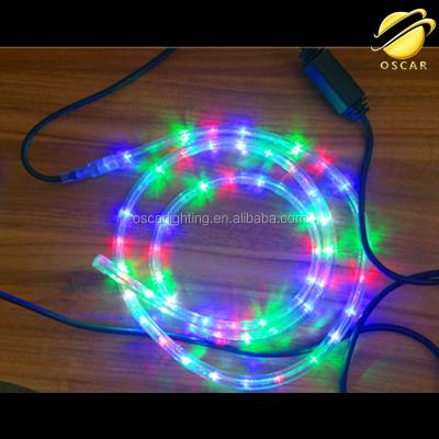 China Indoor 10m RGB Nanometer IP68 Waterproof Underwater LED Strip Light DC 31V 33ft Color Changing Pool LED Rope Lights for sale