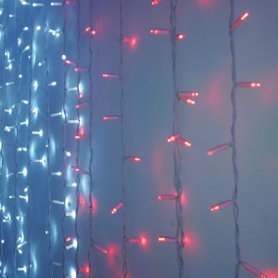 China copper wire ce 100% rohs led rain waterfall icicle IP65 lighting curtain light indoor hotsale for sale