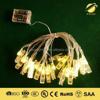 China LED string light with battery case /adaptor, waterproof or not for decoration OS-RSL50 for sale