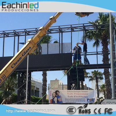 China P8 Large Outdoor Outdoor Led Screen Advertising Led Billboard For Fixed Installation for sale