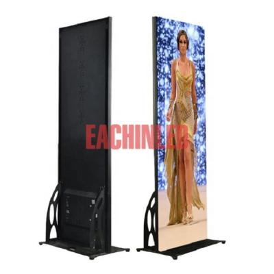 China Video Playing Poster P2.5 Thin And Light Indoor LED Display For Reception Bank Shop LED Mirror Display Price for sale