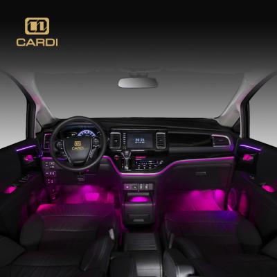 China K3-black 3 Decorative Car Interior Decorative Light Custom Model Interior Auto Lamp Ambient App Led Car Atmosphere Light for sale