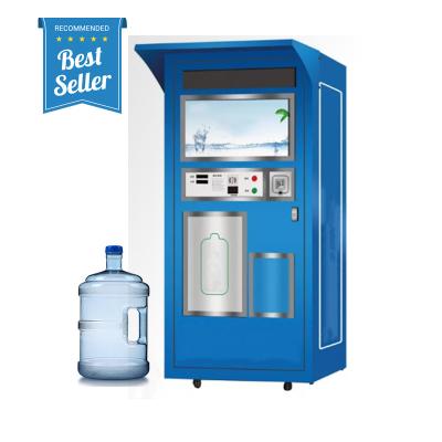 China School/Factory/Community High Quality Single Door Coconut Water Vending Machine Alkaline Bulk Refill Water Bottles for sale