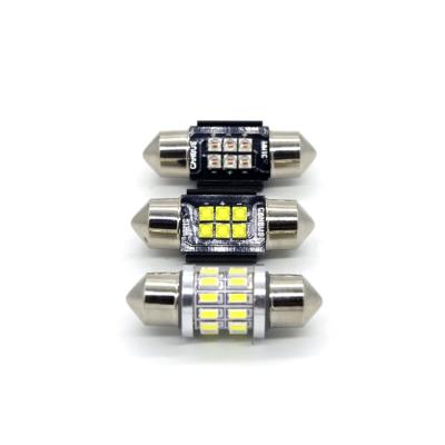 China Automotive Industry 31/36/39/41mm Festoon Canbus CREE 2525 6SMD C5W Truck Lights Led For Cab for sale