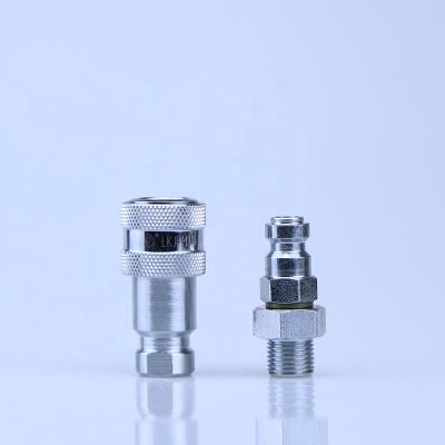 China Hydraulic Machinery Quick Release Couplings Stainless Steel Hydraulic Quick Coupling for sale