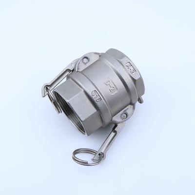 China Joining Pipe Lines A+D Camlock Coupling Stainless Steel Aluminum Female Camlock Type for sale