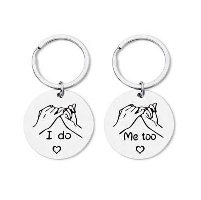 China Fashionable Custom Wedding Favors Guest Gifts Wholesales Key Chain With Your Designs for sale