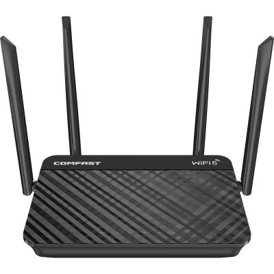 China Comfast dual band wifi 6 router CF-XR10 802.11ax 1800Mbps quad core gigabit 2.4g 5.8g wifi router for sale