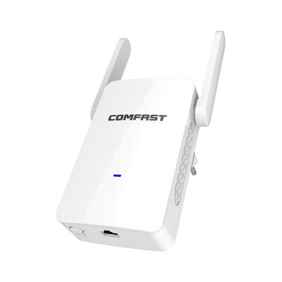 China LAN Port Mobile Signal Booster 300mbps wireless repeater 2.4g wifi repeater CF-WR753AC for sale