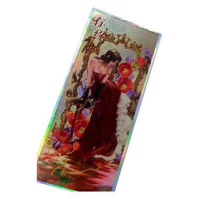 China Custom Wholesale Yuan Animation Paper Game Card PVC Secondary Tarot Card From China Wholesale Supplier Eco-Friendly for sale