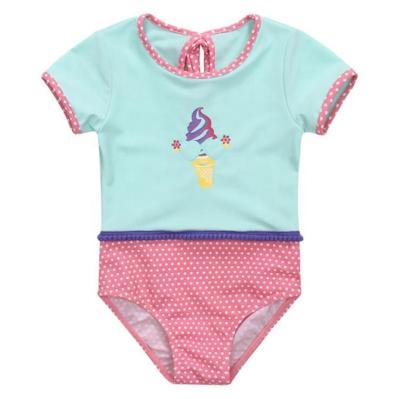 China Kids Swimwear Girl Swimwear Breathable Designer Swimsuits Professional Swimsuit For Kids Wholesales for sale