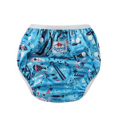 China Reusable Swim Diapers One Size Pants Baby Swim Diaper Pant For Baby Swimming One Size Fit All for sale