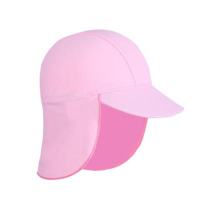 China Sweegentle Cloth Summer Kids Toddler Colorful Sun Hat Nylon Soft Breathable Baby Swim Hat for sale