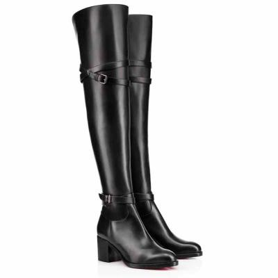 China Deodorization Knee High Boots Women Boots Winter Long Boots For Women With Heels for sale