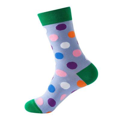 China 2020 S Polka Dot Pattern Long Basketball Socks Autumn And Winter Women Antibacterial Women&'s Socks New for sale