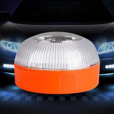 China Luz Luces Emergencia Dgt V16 Gps Rechargeable Car Safety Signal Led Emergency Warning Light With Magnetic For Spanish Market In Diameter 85*52mm/3.35*2.05 for sale