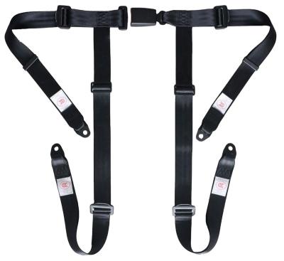 China Popular Type High Quality Adjustable Webbing Strap Lock Hook Seat Belt 2