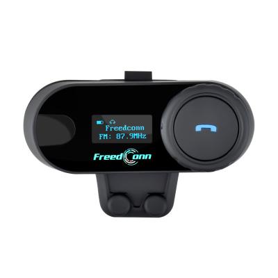 China Support 2 Riders To Talk To FreedConn T-COMSC 800M Motorcycle Helmet Intercom Max Headset With LCD Screen for sale