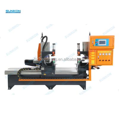 China Architectures CGDJ2000 Furniture Appliance 3~20 mm Grinding Round Glass Edge Polishing Double Head Chamfering Machine for sale