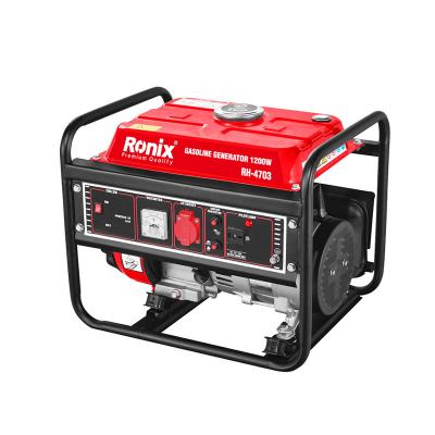 China Ronix RH-4703 1200W Gasoline Generator Emergency Power Supply Portable Generator 5L for sale