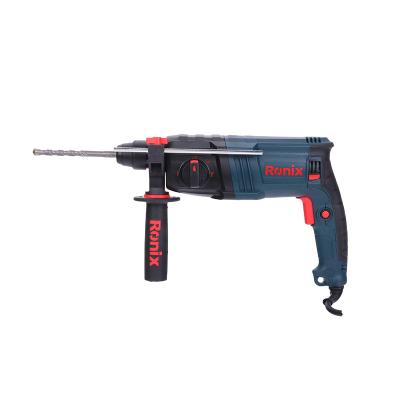 China Autofeed Ronix in stock 2724 24mm 700W SDS plus electric multifunctional concrete power rotary hammer drill with spare parts for sale