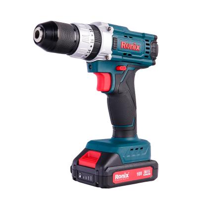 China Good Product Ronix Model 8615 16V 32N.m 0-400/0-1500RPM Mini Cordless Electric Screwdriver High Quality 8615 for sale