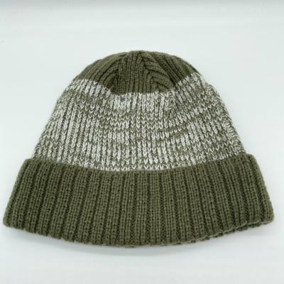 China Olive Soft high quality COMMON 100% Beanie Hat custom made wholesale unisex acrylic for sale