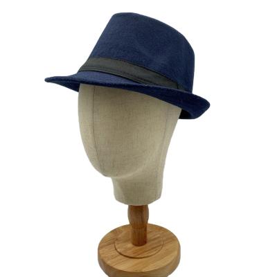 China Warm High Quality Adjustable Unisex Fedora Wide Brim Hats Wide Rim Quality Fedora Hats for sale