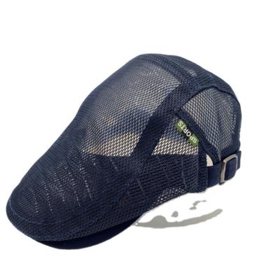 China Fashion Adjustable Cotton Summer Plain Ivy Mesh Hat Unisex Newsboy Ivy Hats For Men for sale