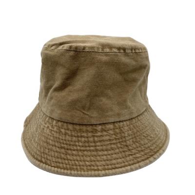 China Fashion Cotton Wide Brim Plain Unisex Washed Custom Fisherman Sun Bucket Hat\Comfortable\Durable Sun Protection Bucket Hats Bucket Hats for sale