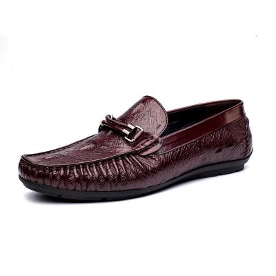 China Flat Men Slip On Elegant Shoes Gommino Formal Moccasin Driving Loafers Shoes for sale