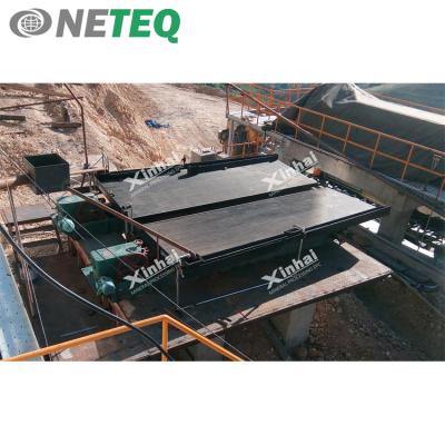 China Ore High Yield Gold Mining Shaker Table Gravity Separator Gold Table Price Shaking Concentration for sale