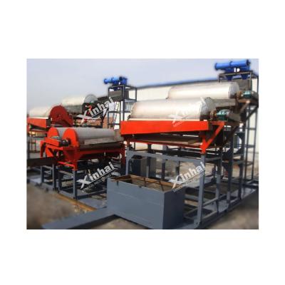 China Silica Sand Magnetic Silica Sand Separator Machine, Wet Magnetic Drum Seperator for sale