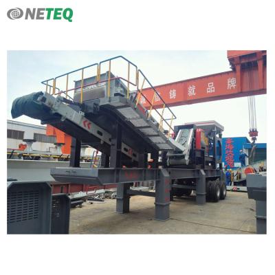 China Small mobile ore crushing plant, gold ore crushing plant for sale for sale