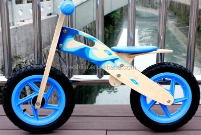 China Ride On Toy Hot Sales Kids Wooden Balance Bike With FSC And SGS Certificate SL-BB030 for sale