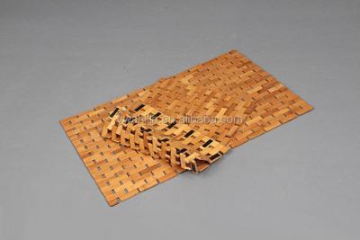 China 2014 newest thin bamboo folding bamboo bath mat/bamboo thin bath mats/anti-slip bath mat for sale