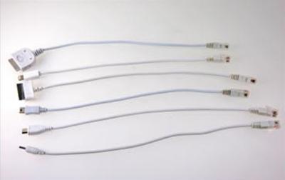 China RJ Plug battery charging cable for sale