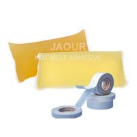 China Jaour Transparent Hot Melt Rubber Adhesive For Industrial Tape for sale